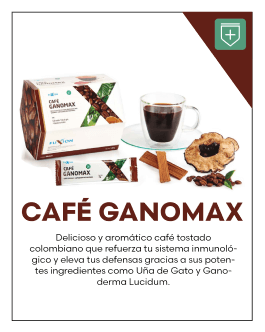 CAFE GANOMAX FUXION ¿para que sirve, beneficios, como se usa, donde comprar?
