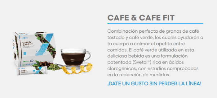 productos fuxion cafe cafe fit capuccino saludable para control de peso reducir medidas