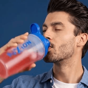 Consumo de una bebida FUXION recién preparada